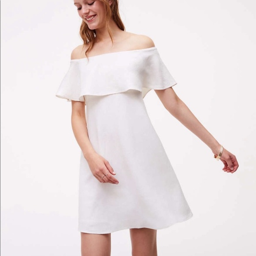 NWT Loft Off the Shoulder Dress